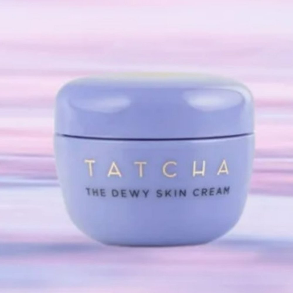 Tatcha Dewy Skin Cream - Plumping and Ultra Hydrating Purple Rice Moisturizer